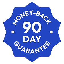 Genius Brain Signal 90-day money back guarantee badge